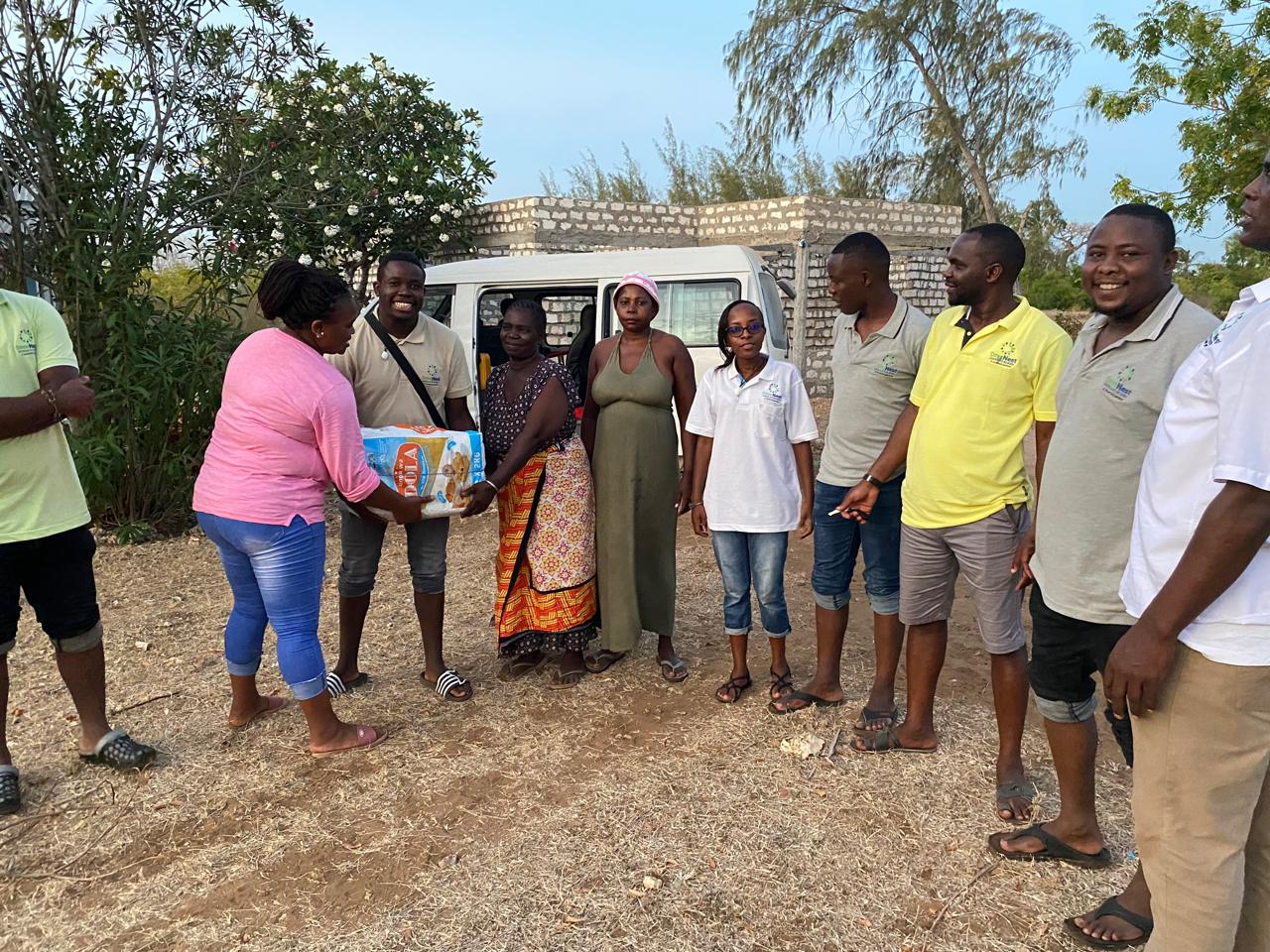 DoveNest CSR donation to school in Malindi August 2021